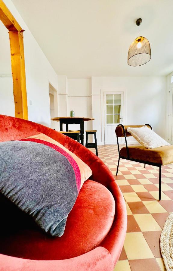 #Terracota'S Retro House, Near Lac Du Der ! Apartment Saint-Dizier Luaran gambar